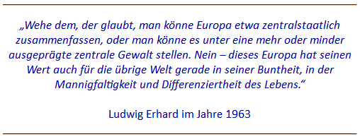 E-Union Ludwig Erhard Zitat
