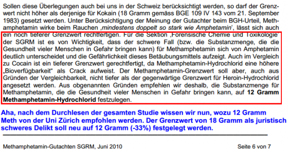 _SGRM Studie Methamphetamin (Grenzwert schweres Delikt)