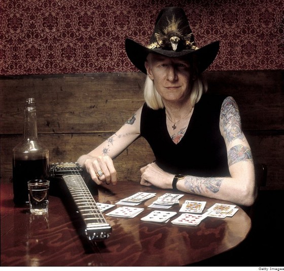 Johnny Winter Cards & Bootlegged Whiskey