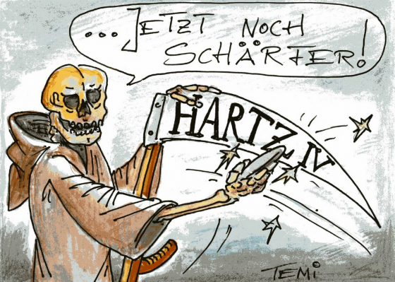 Hartz IV - jetzt noch schärfer