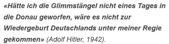 Hitler-Zitat Rauchen