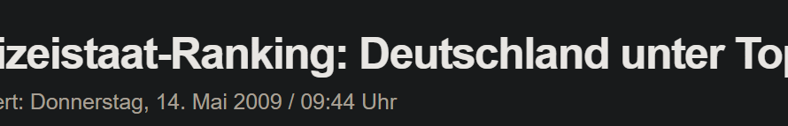 Über das Rauchverbot zum Polizeistaat